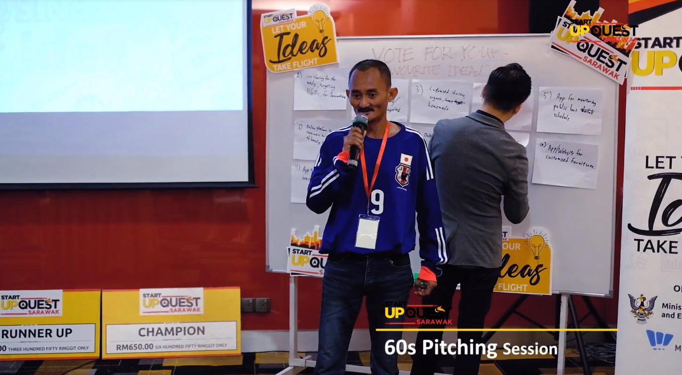 60s Pitching Session - Ecommerce Malaysia