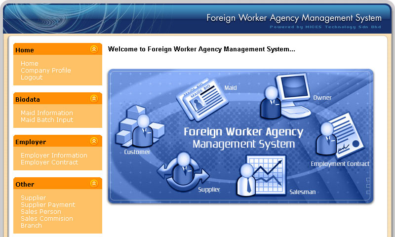 Maid Agency Information Management System